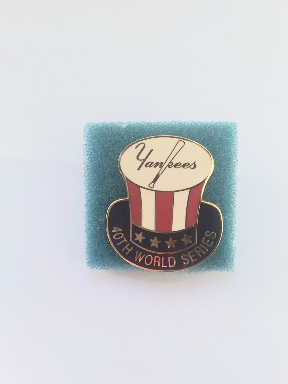 2009 New York Yankees 40th World Series Press Pin